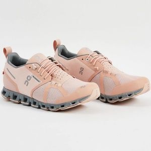 On Cloud Running Waterproof Shoes Pink